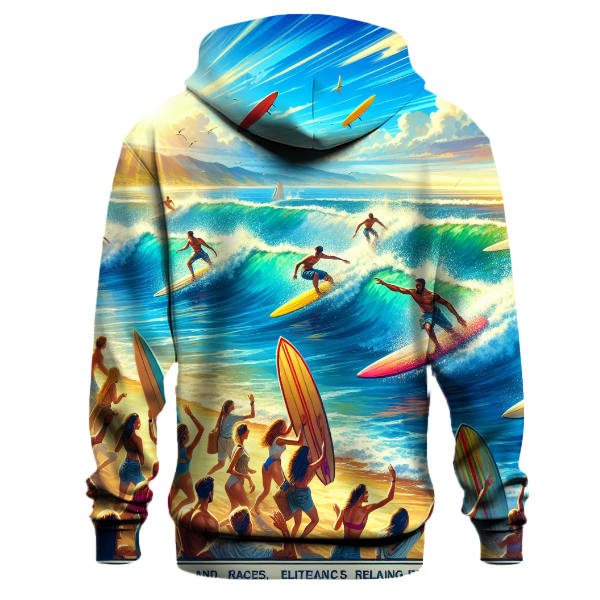 Surfing Wave Catcher Hoodie