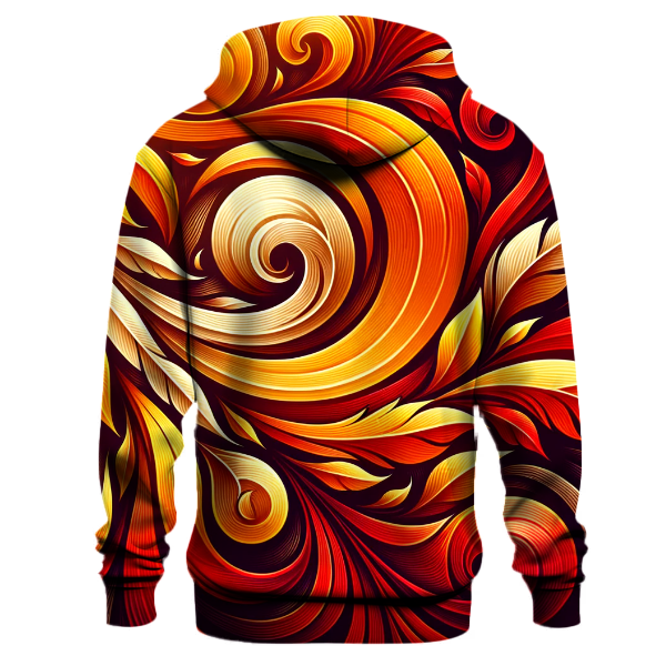 Fiery Autumn Gradient Hoodie