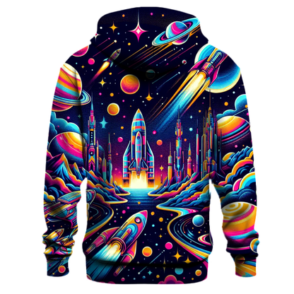 Space Odyssey Retro Hoodie