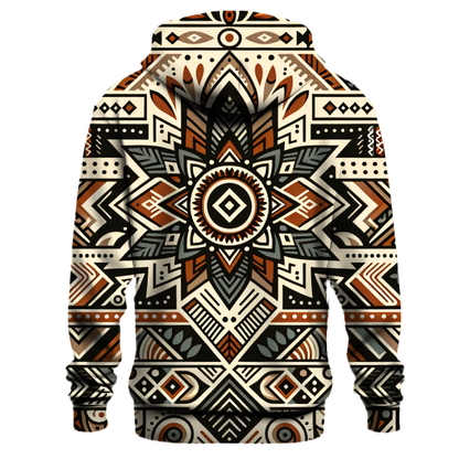 Bohemian Tribal Patterns Hoodie