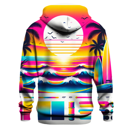 Electric Beach Party Hoodie