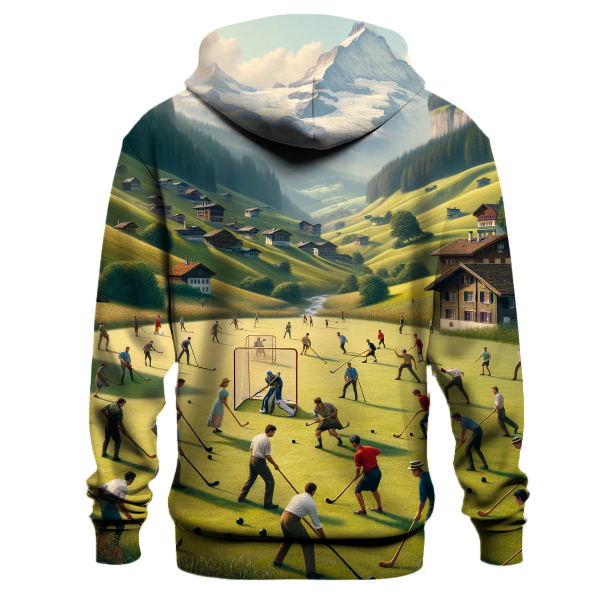 Hornussen - Switzerland Hoodie