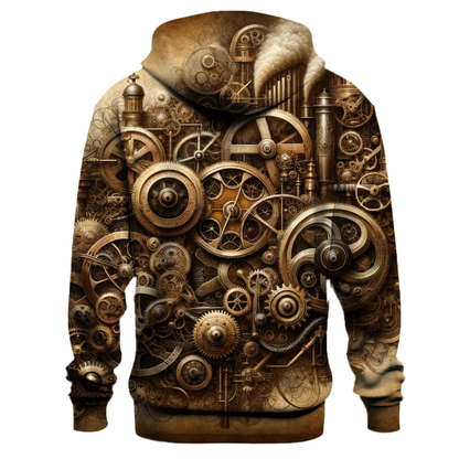 Steampunk Mechanical Marvels Hoodie