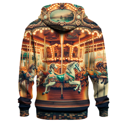 Vintage Carousel Dreams Hoodie