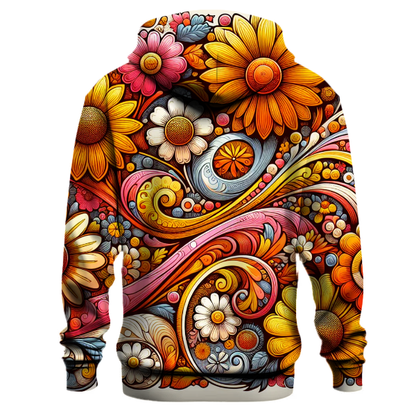 Woodstock Floral Vibe Hoodie