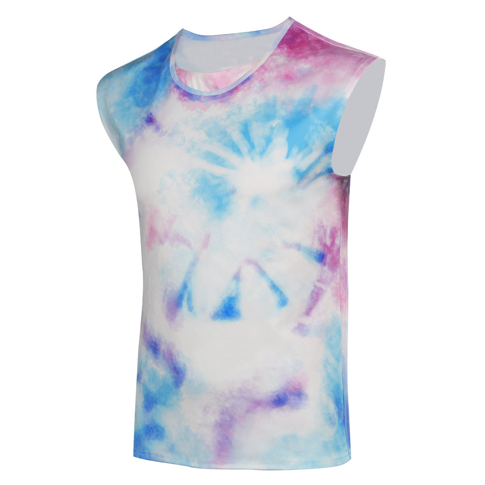 Tie Dye Cosplay Vest 3XL