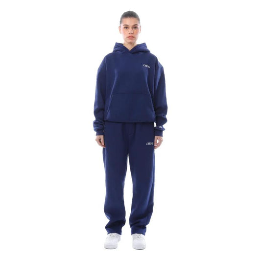 Hoodie With Sweatpants Set Blue