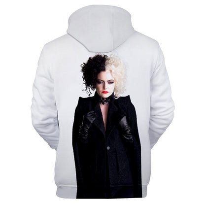 Pullover Cruella Cosplay Hoodie