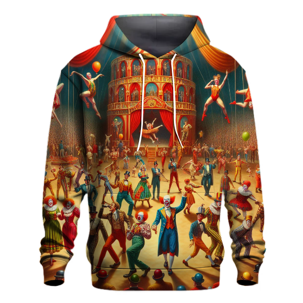 Vintage Circus Charm Hoodie