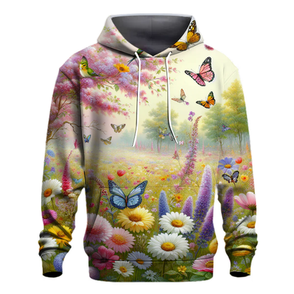 Whimsical Meadow Melody Hoodie