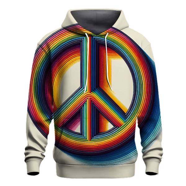 Classic Peace Sign Delight Hoodie Hoodie Trends