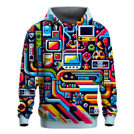 Vintage Game Console Hoodie Custom Hoodies