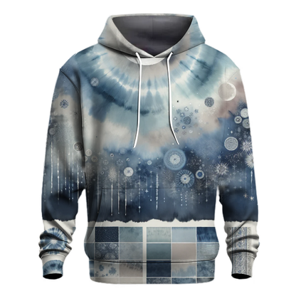 Ethereal Moonlight Tie-dye Design Hoodie