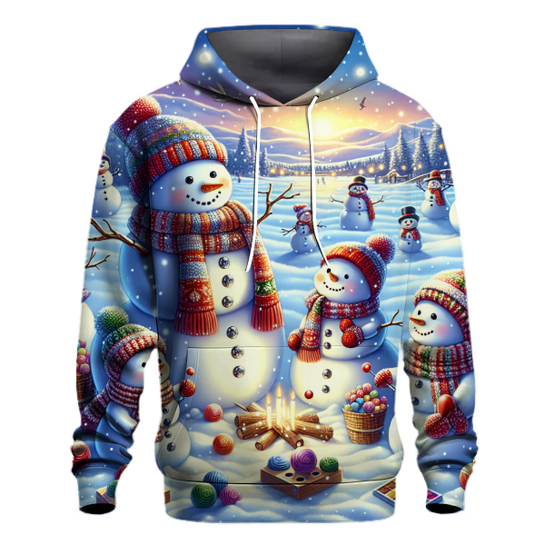 Winter Wonderland Snowmen Hoodie