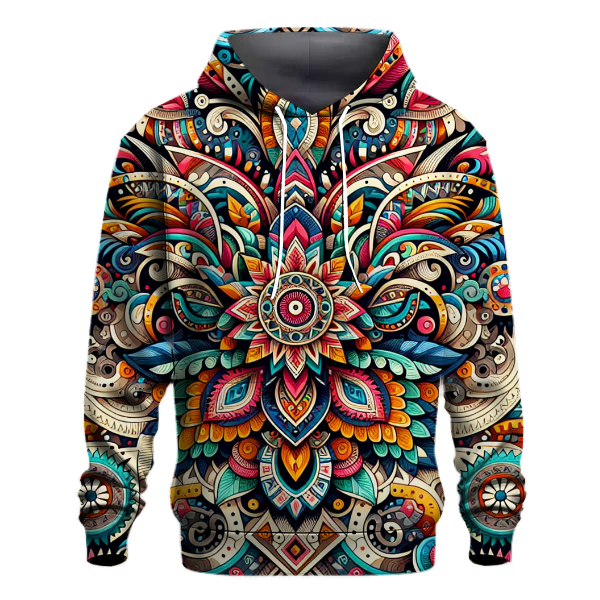 Tribal Patterns and Textures Hoodie