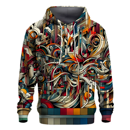 Urban Graffiti Fusion Hoodie