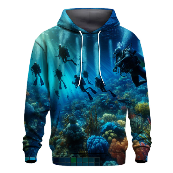 Scuba Diving Expedition Hoodie Lightweight Hoodies