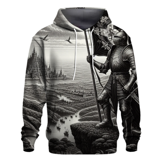 Fantasy Knight Quest Hoodie Lightweight Hoodies