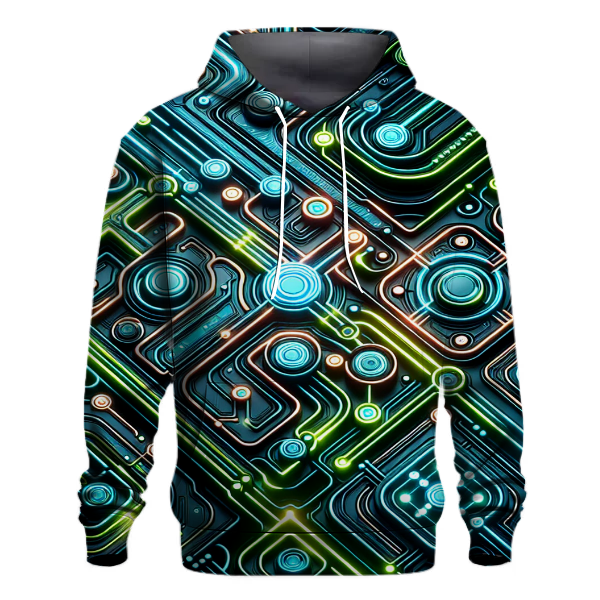 Electric Circuit Vibes Hoodie