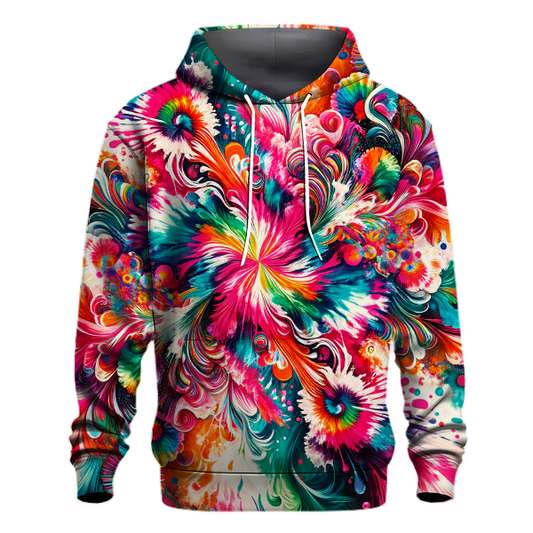 Electric Neon Fusion Hoodie