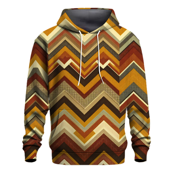 Rustic Chevron Comfort Hoodie