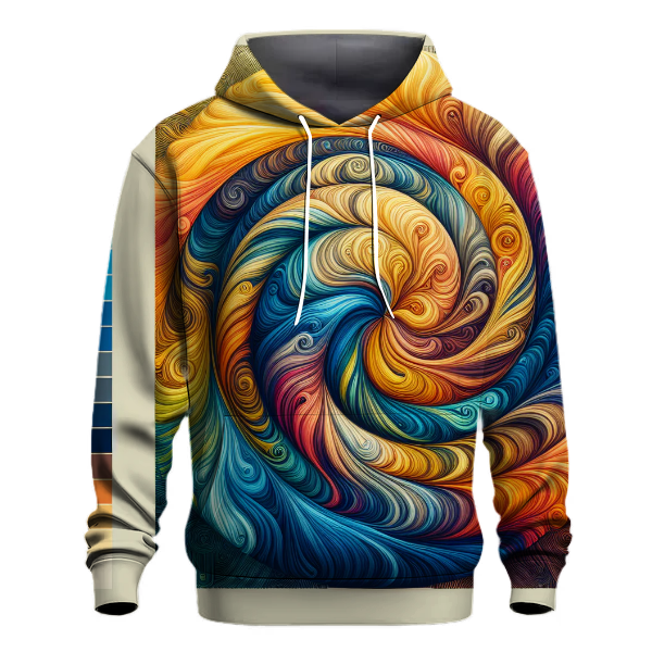 Groovy Tie Dye Paradise Hoodie