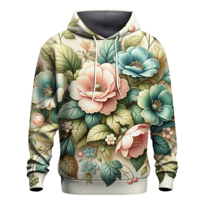 Floral Tranquility Hoodie