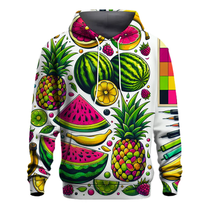 Funky Fruit Fiesta Hoodie