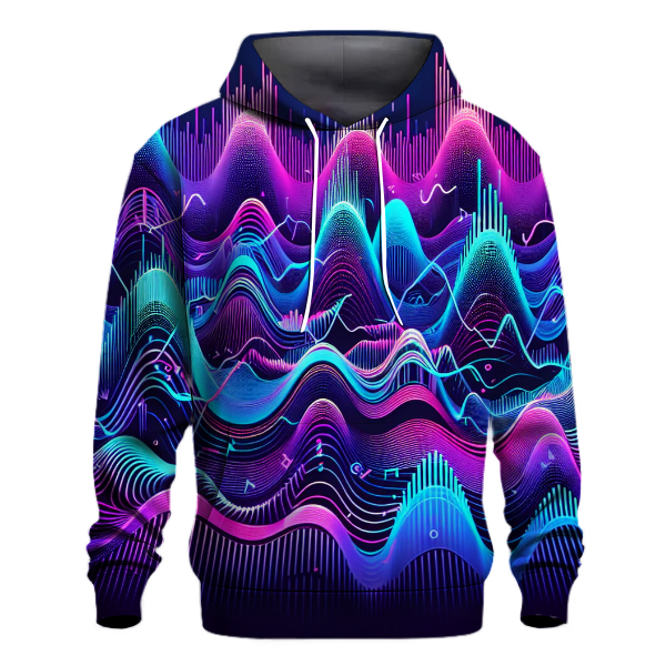 Techno Tidal Waves Hoodie