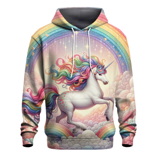 Rainbow Unicorn Dreams Hoodie