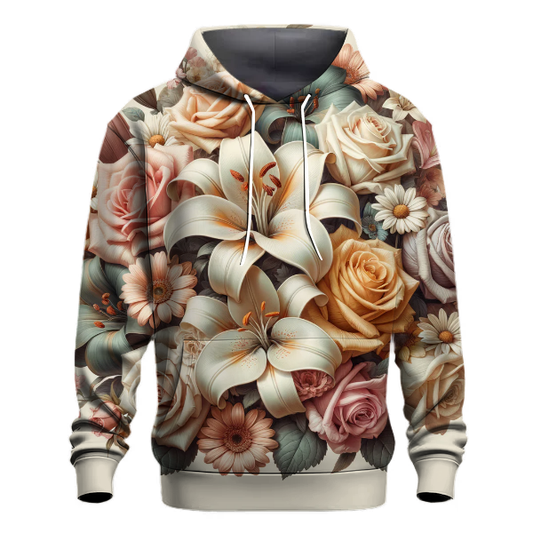 Vintage Floral Bouquet Hoodie