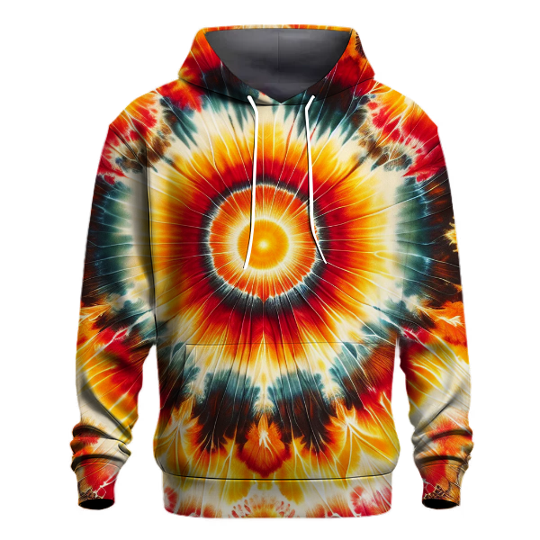 Vibrant Horizon Tie-dye Hoodie