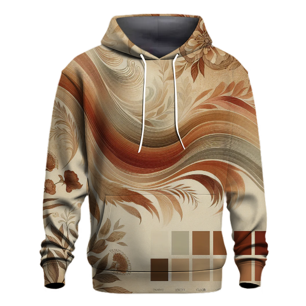 Rustic Charm Tie-Dye Hoodie