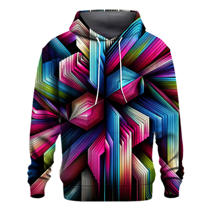 Electric Colors Kaleidoscope Hoodie