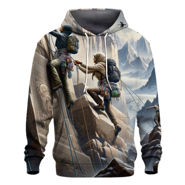 Mountain Climbing Quest Hoodie Pullover Hoodies