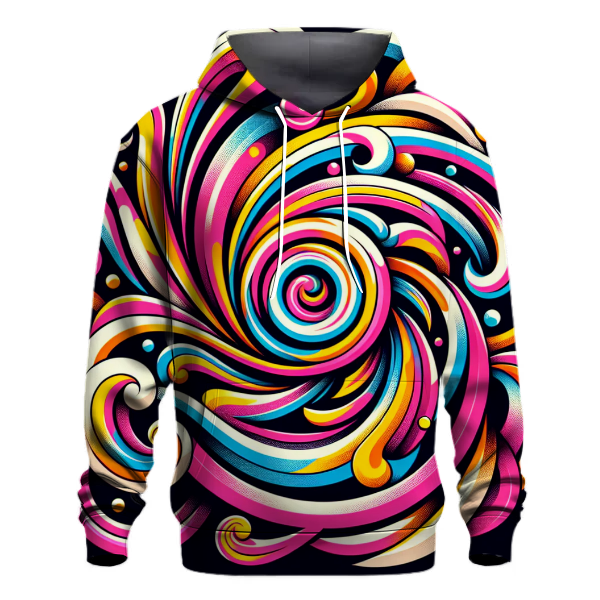 Rainbow Swirls Hoodie