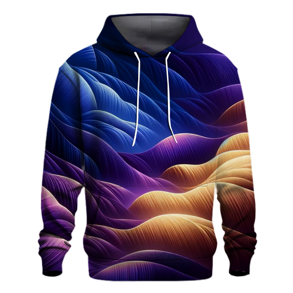 Velvet Night Gradient Hoodie