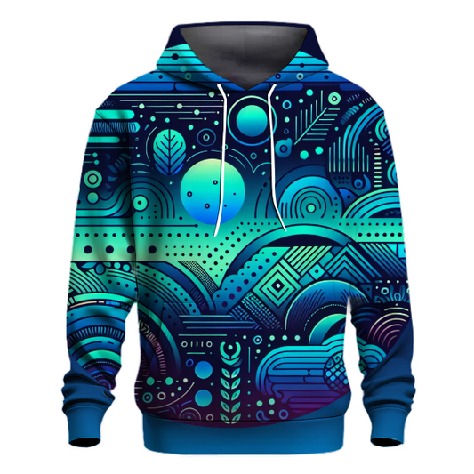 Neon Twilight Hoodie