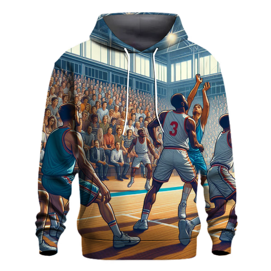 Basketball Court Style Hoodie