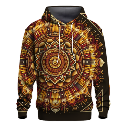 Sunburst Mandala Fusion Hoodie