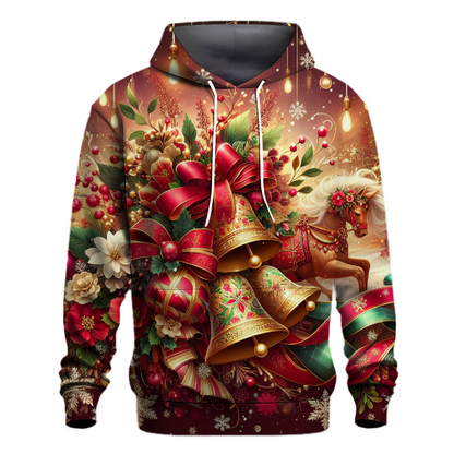 Sleigh Bells and Snowflakes Hoodie