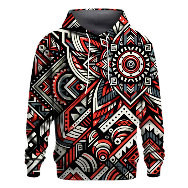 Mystic Tribal Patterns Hoodie