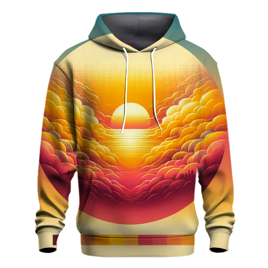 Summer Sunset Burst Hoodie