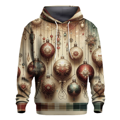 Vintage Holiday Ornament Hoodie