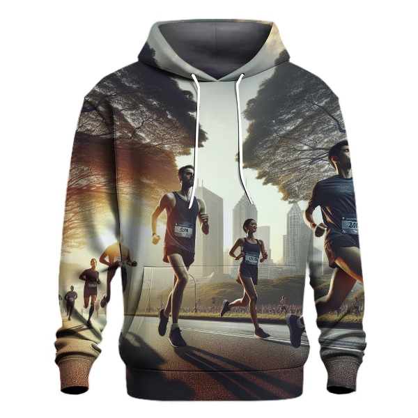 Marathon Motivation Hoodie Hoodies Fashion