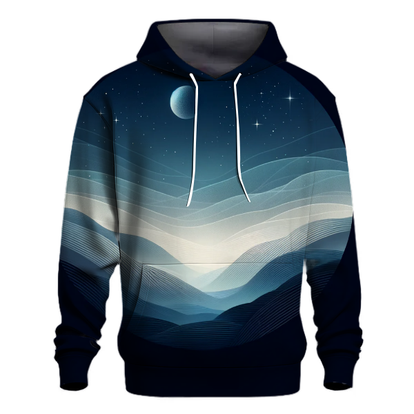 Moonlit Night Gradient Hoodie