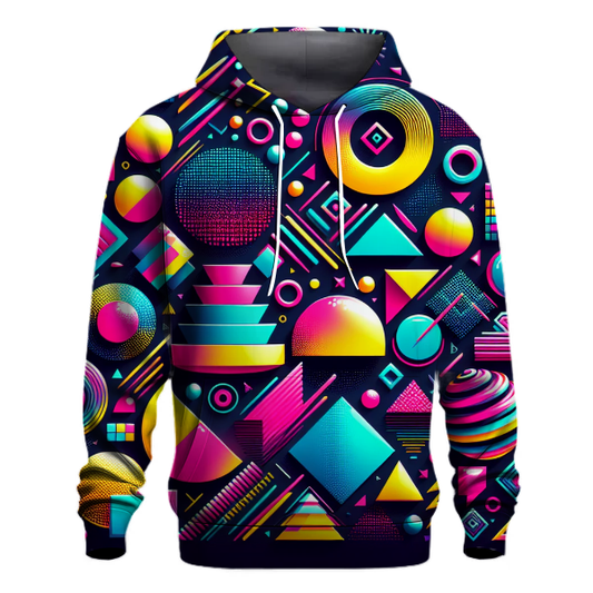 Neon Shapes Explosion Hoodie Hoodies Fashion