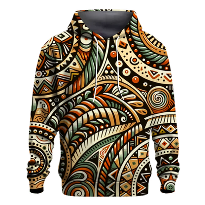 Bold Tribal Elements Hoodie