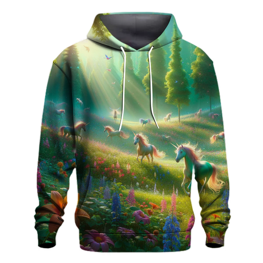 Enchanting Unicorn Meadow Hoodie