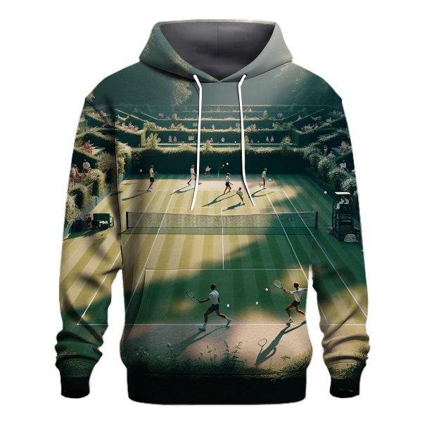 Tennis Court Grace Hoodie